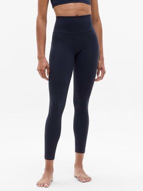 Athleta Midnight Navy High-Rise Performance Leggings with Pockets